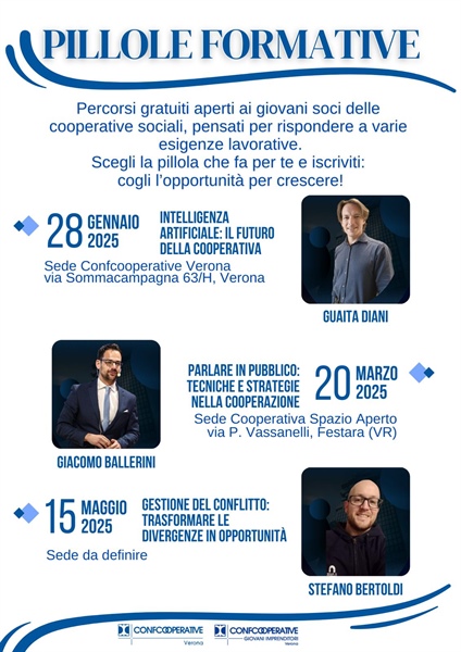 Pillole Formative Gruppo Giovani Confcooperative Verona