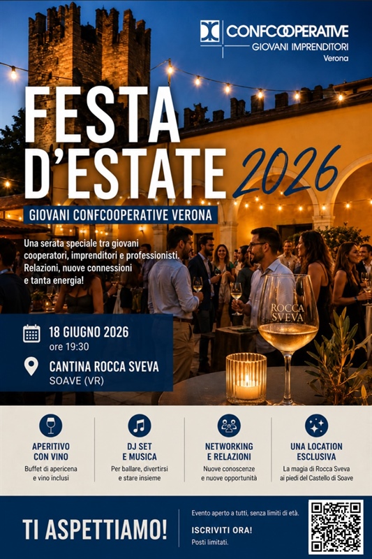 FESTA D'ESTATE 2026 - Gruppo Giovani Confcooperative Verona